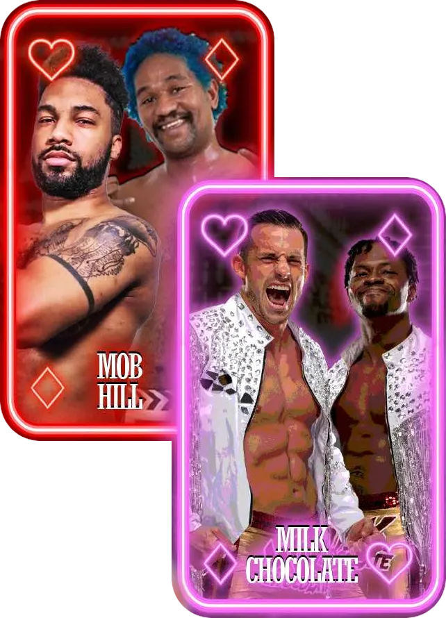 4 Way Tag Match - Mob Hill Vs. Milk Chocolate Vs. Rivality Vs. Lost Boys