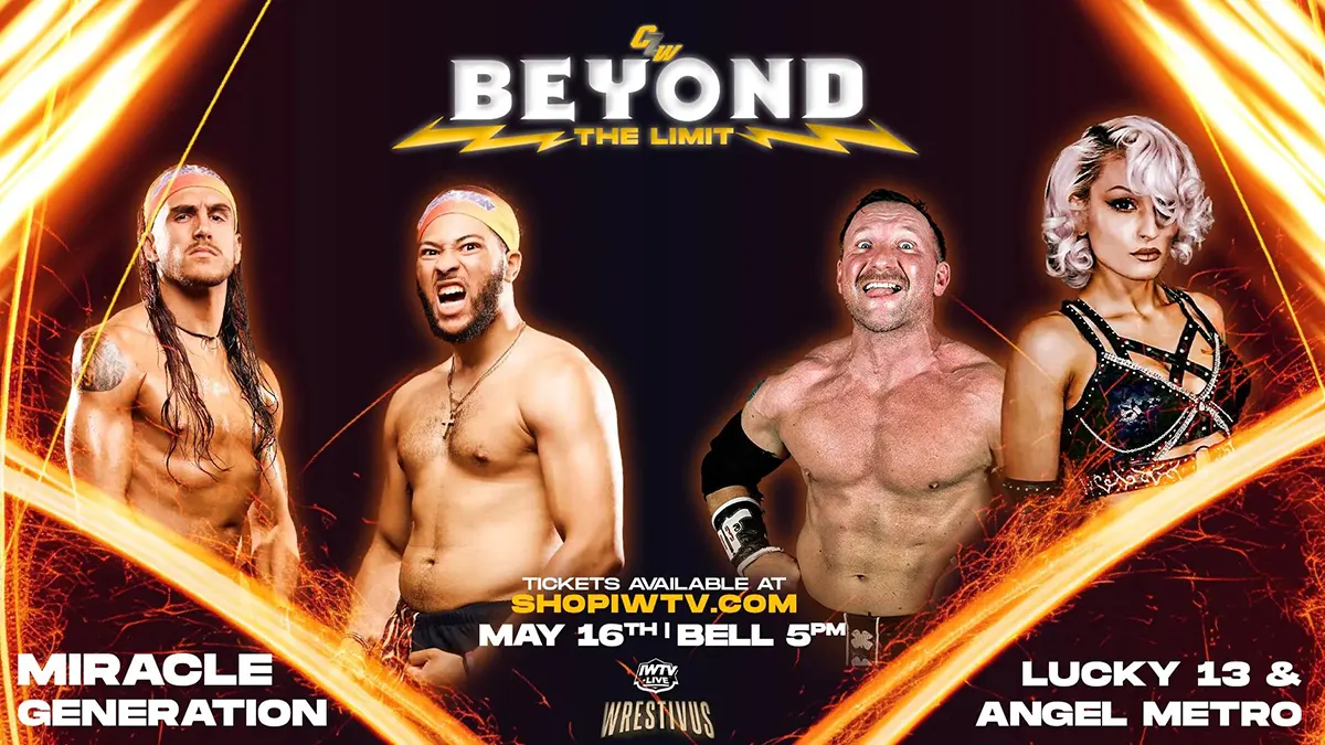 MIRACLE GENERATION battles LUCKY 13 + ANGEL METRO at Beyond The Limit on May 16th - Get your tickets now!