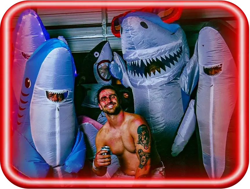 Brew Vallon's Shark Party appears at Blacklight