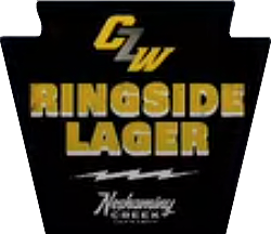 CZW's Ringside Lager available at all Blacklight events!