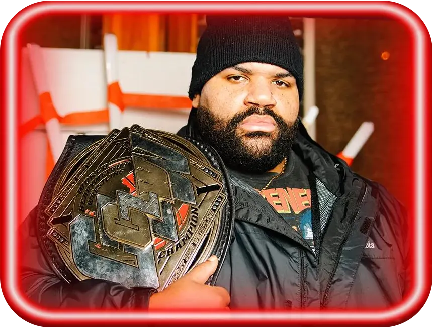 CZW World Heavyweight Champion Eran Ashe appears at Blacklight