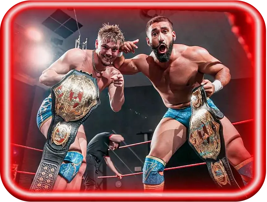 CZW Tag-Team Champions Post Game appear at Blacklight