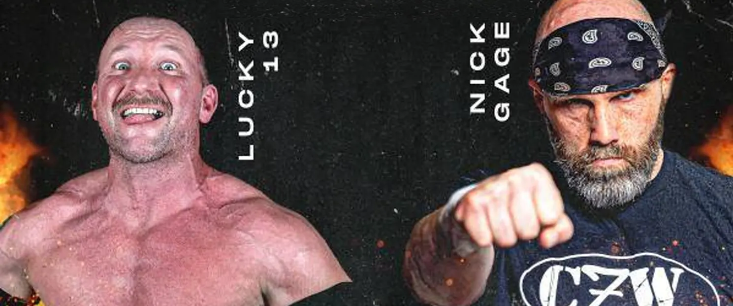 Lucky 13 fights Nick Gage at Devil Deals In Death - Get Your Tickets Now