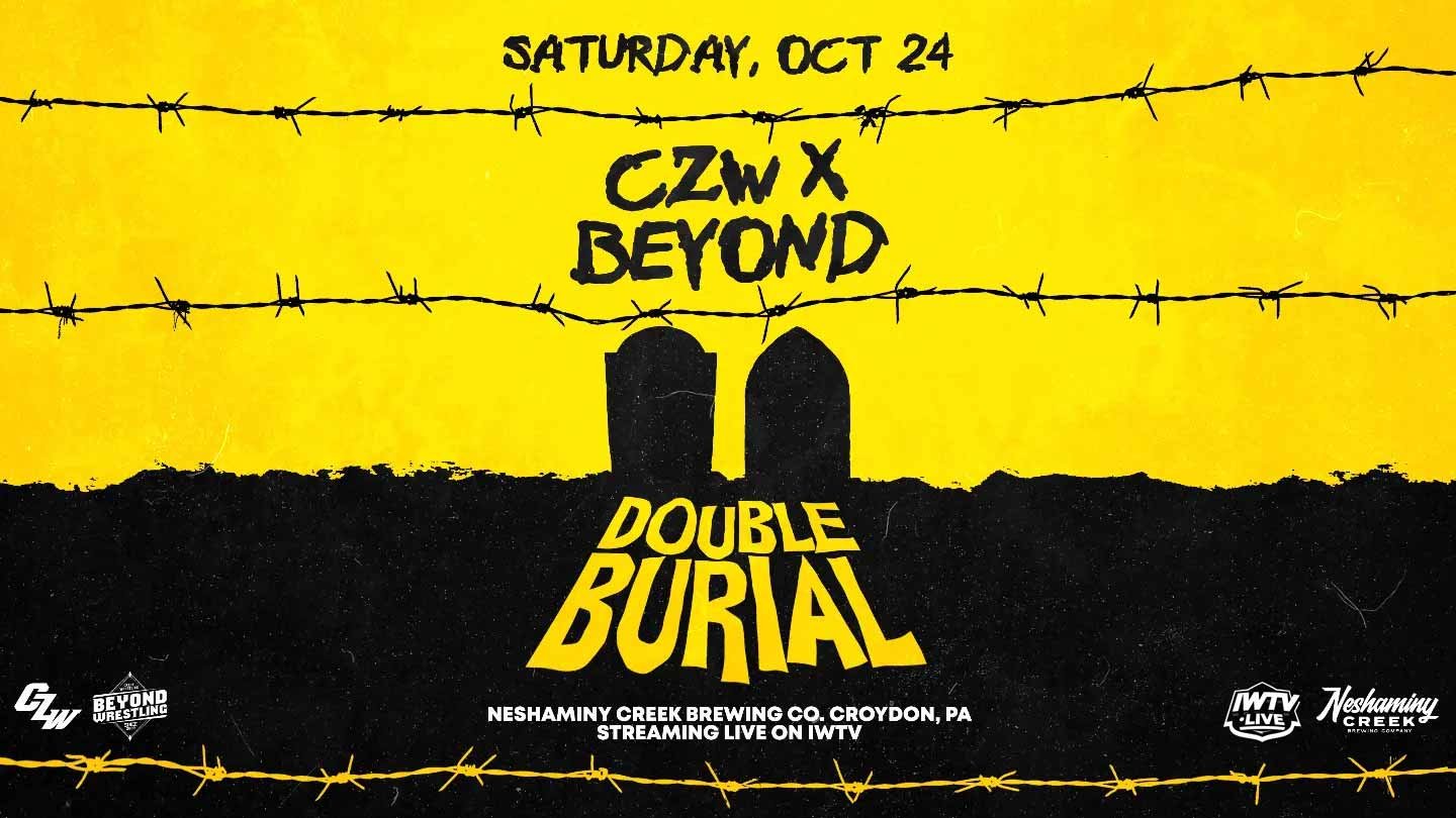 CZW x Beyond: Double Burial is streaming now at IWTV!