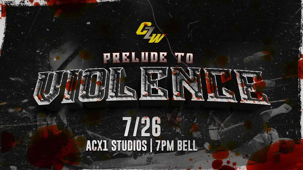 CZW presents Prelude To Violence - July 26th - Atlantic City NJ - Tix available now