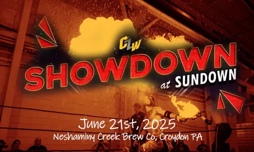 Watch CZW's Showdown At Sundown | June 21st, 2025 | from Neshaminy Creek Brewing Company in Croydon PA