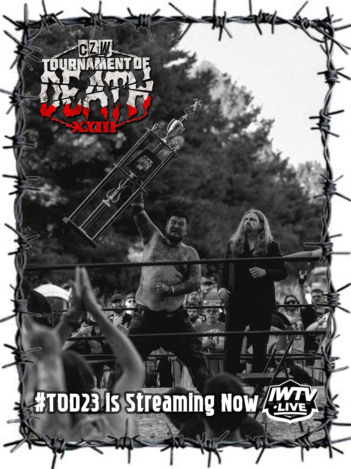 CZW's Tournament Of Death 23 is streaming now over at IWTV!