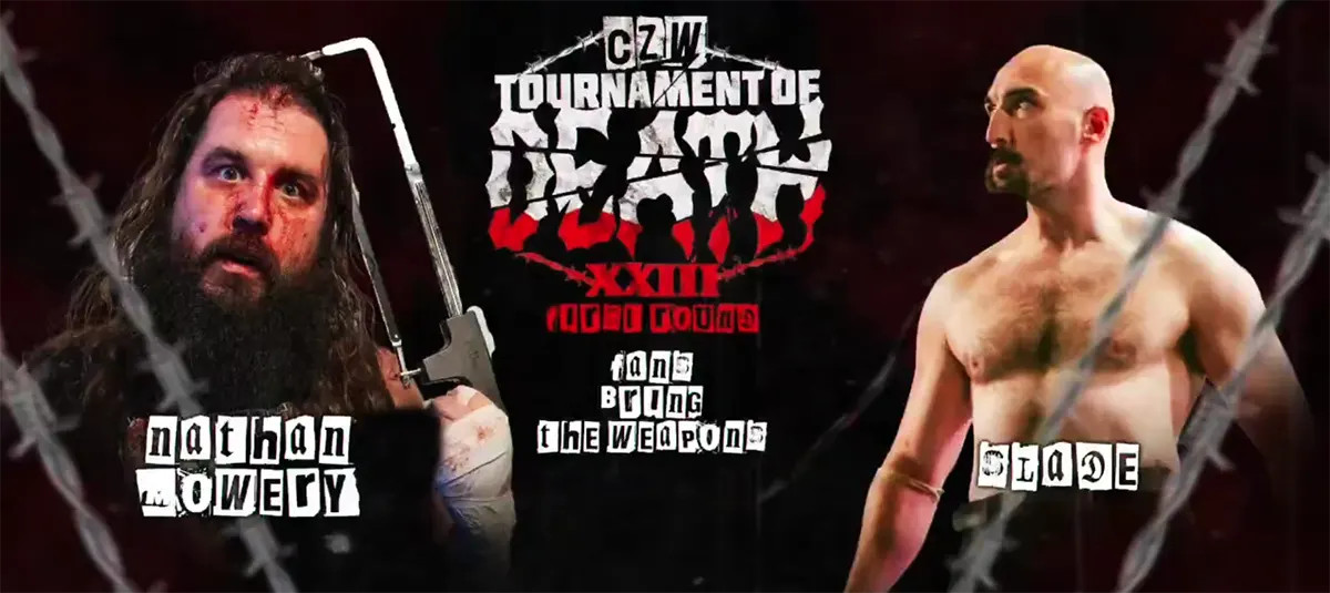 Nathan Mowery Vs. Slade - Fans Bring The Weapons