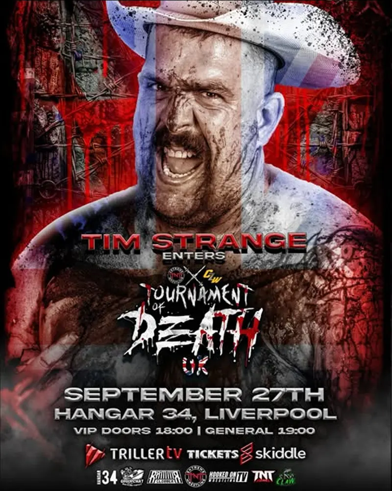Tim Strange enters TOD UK - September 27, 2026