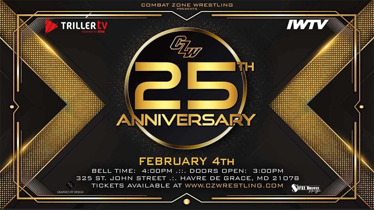 CZW: 25th Anniversary is streaming now