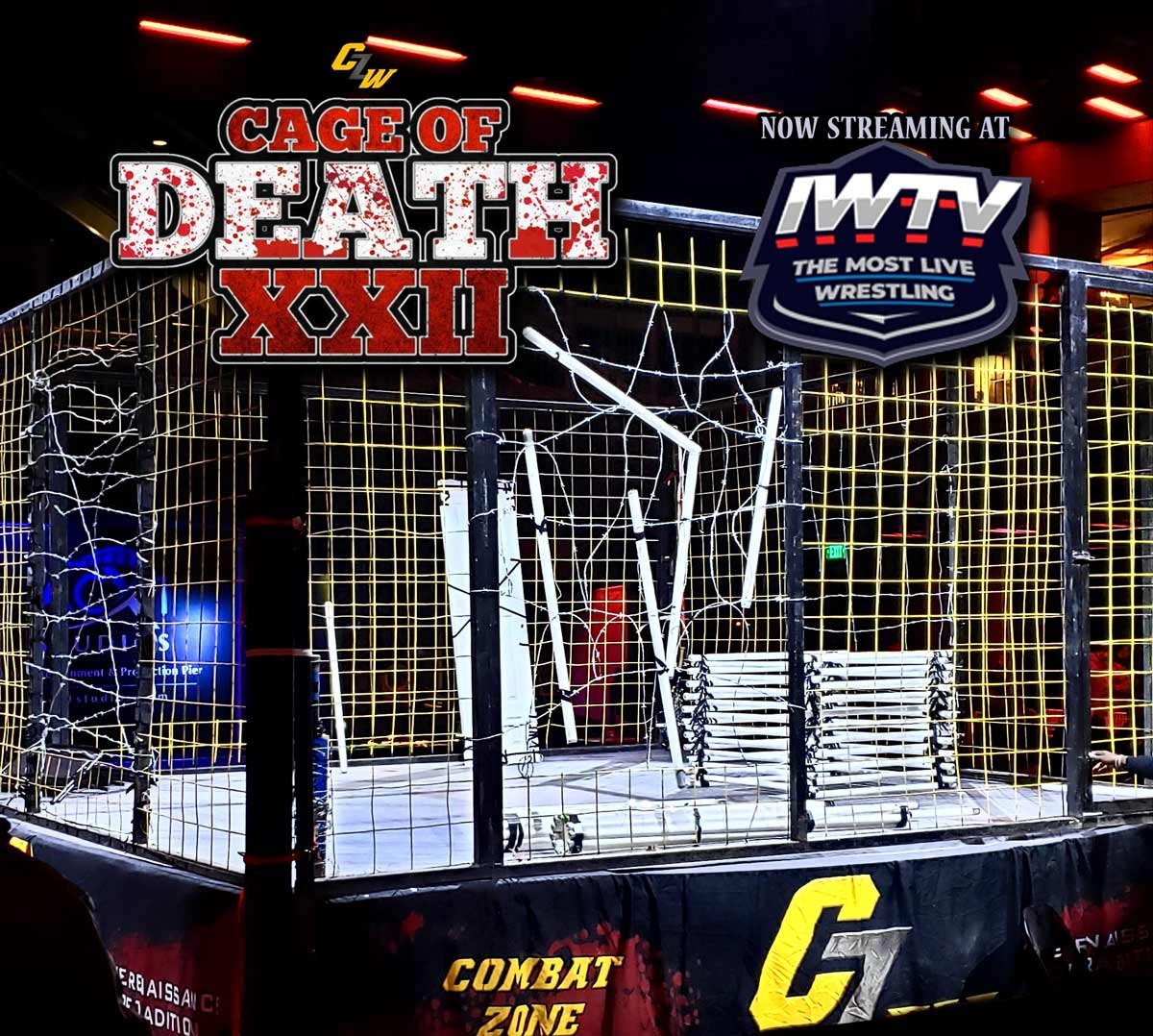 Cage Of Death XXII Replay Streaming Now