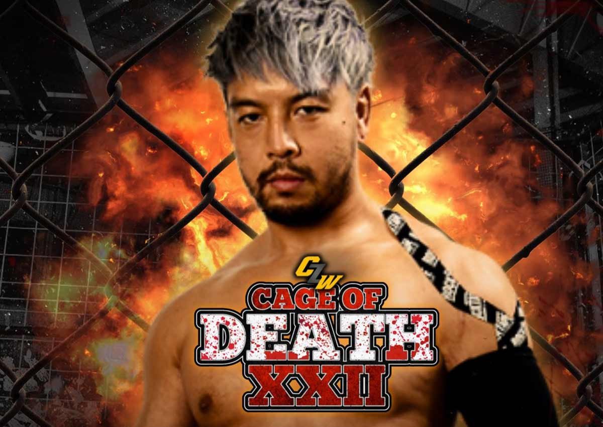 Best of the Best XX winner KENTA returns to CZW at Cage of Death XXI!