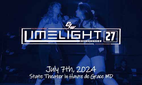 Watch CZW's Limelight 27 | July 7th, 2024 | from State Theater in Havre de Grace MD