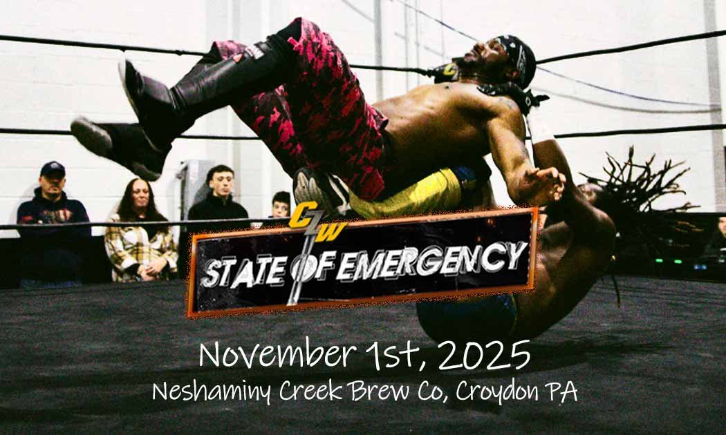 CZW's State Of Emergency is streaming now at IWTV!