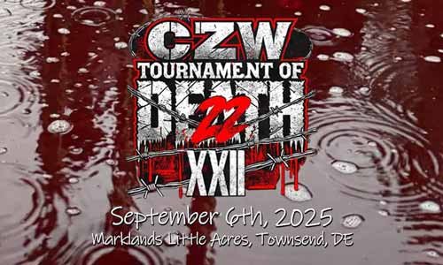 Watch CZWs Tournament Of Death 22 at IWTV right now
