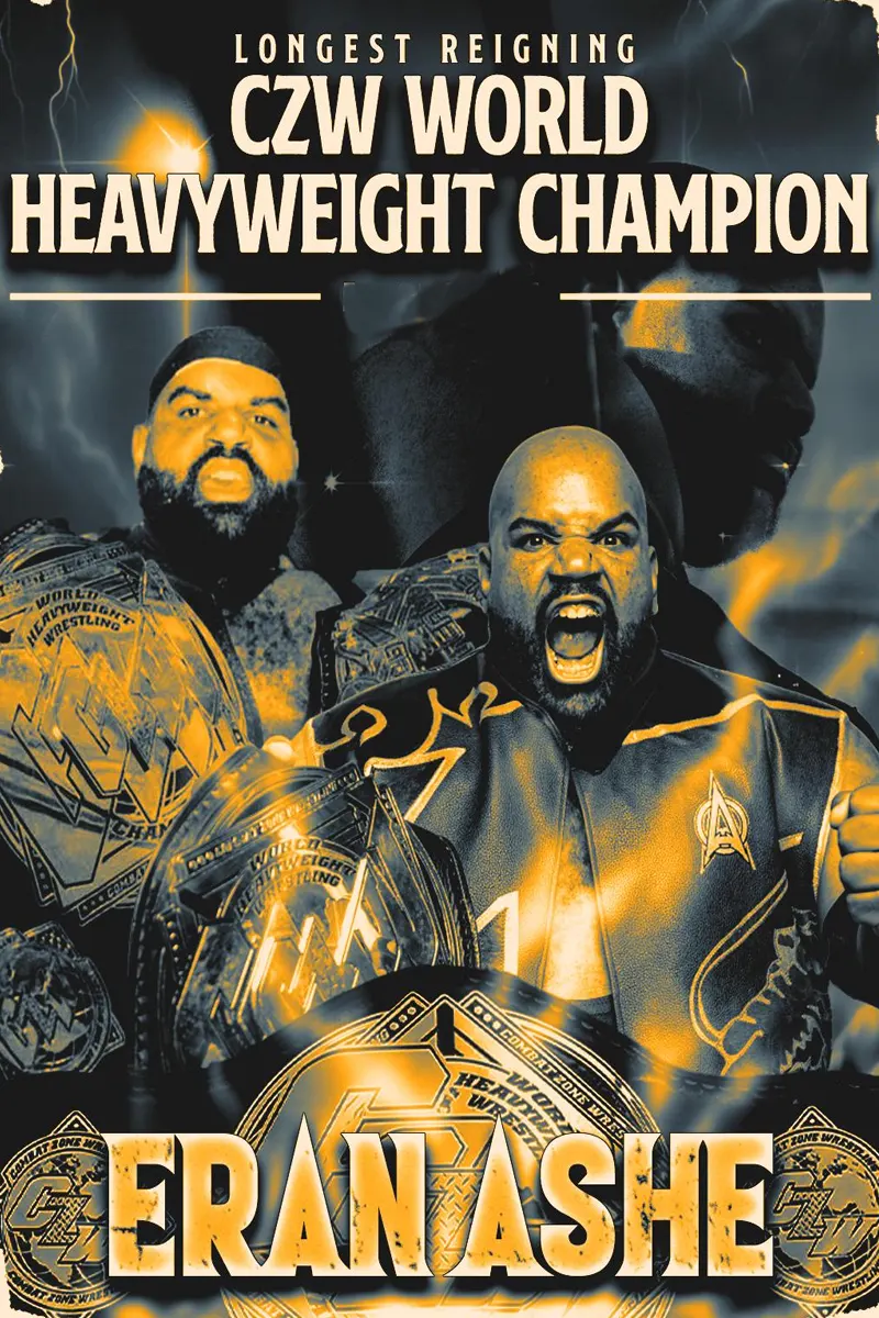 CZW World Heavyweight Champion - Eran Ashe
